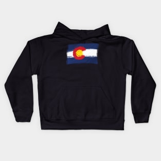 COLORADO STATE FLAG Kids Hoodie